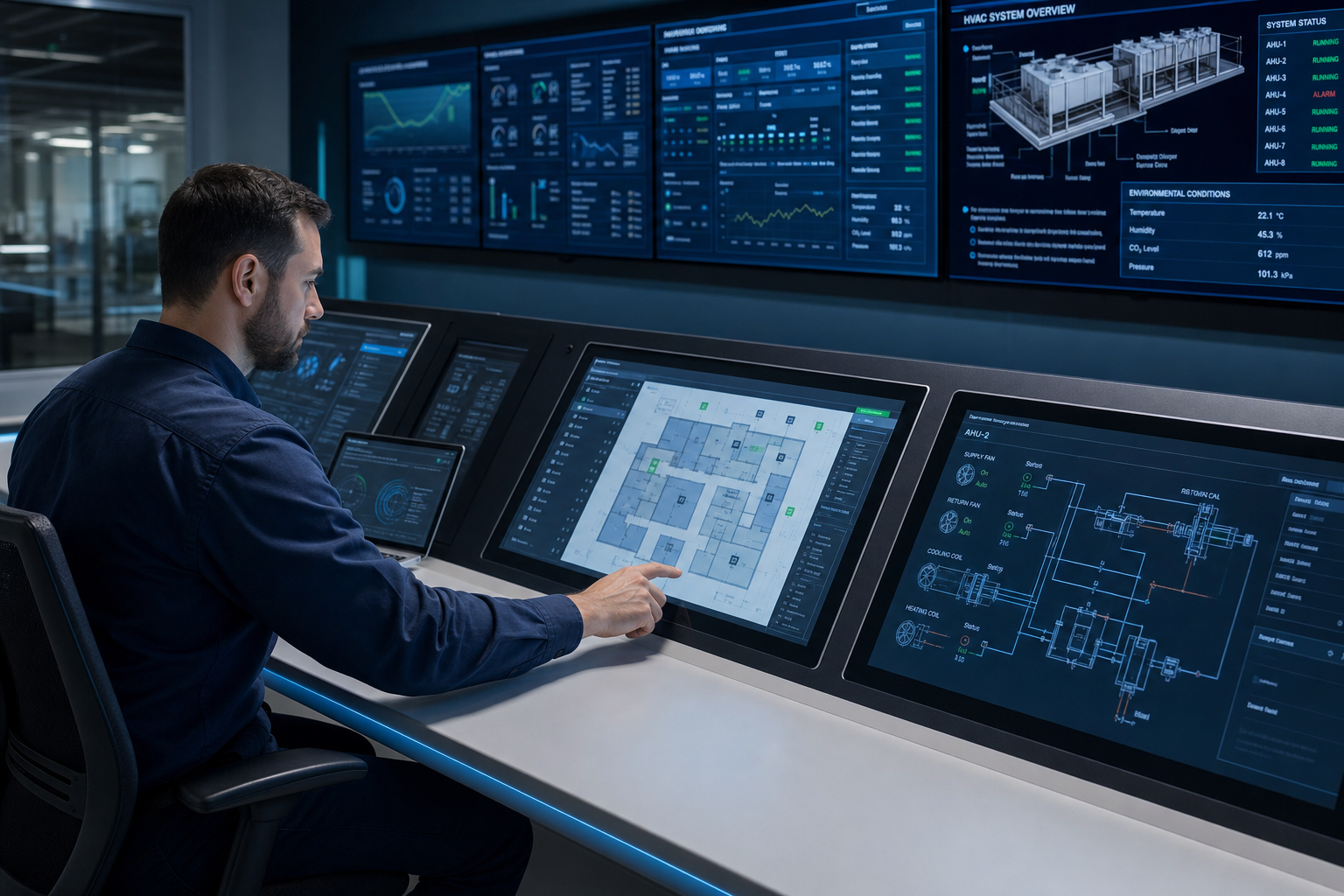 Engineer at BMS and DCIM control console