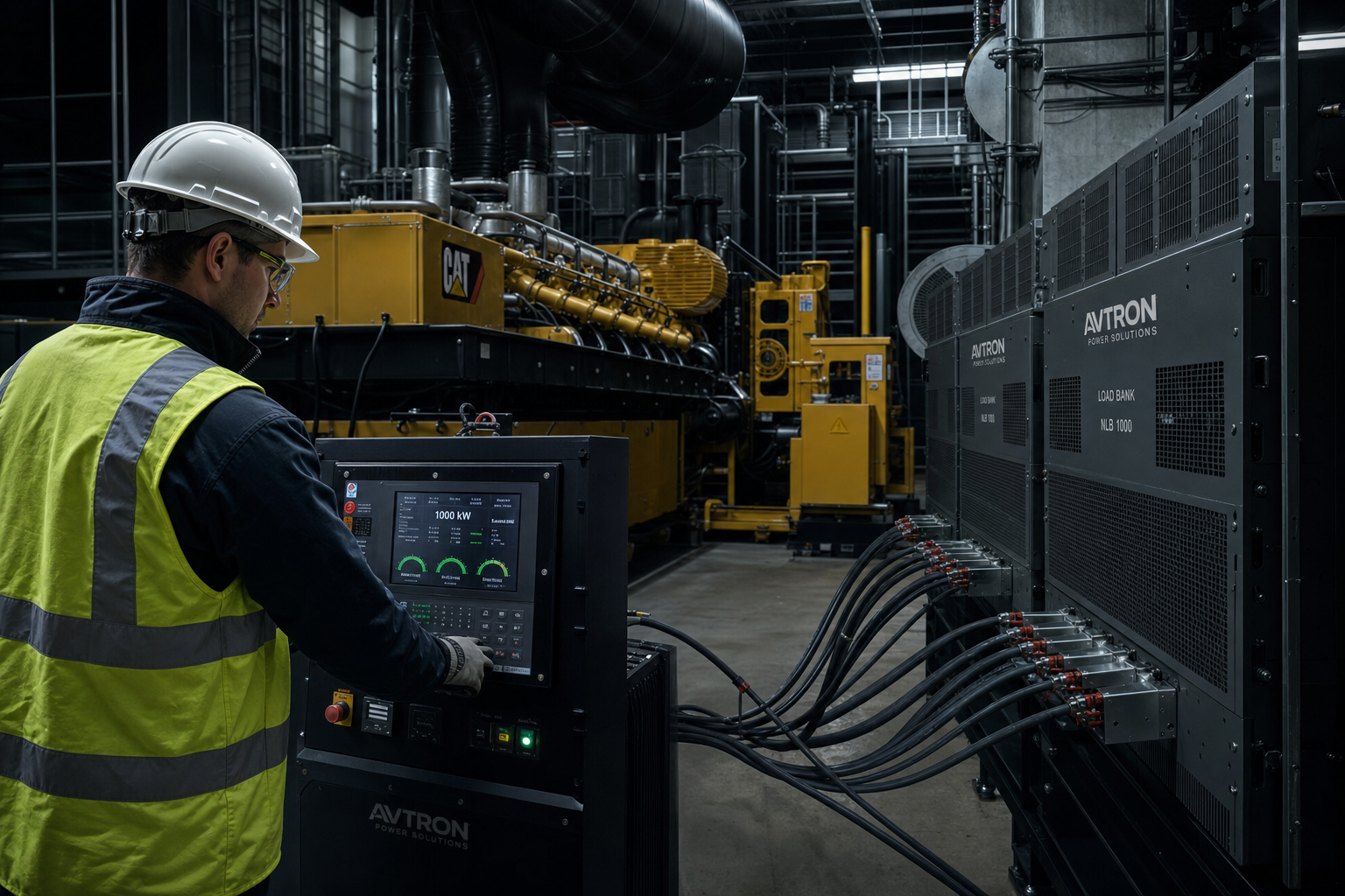 Generator load bank testing